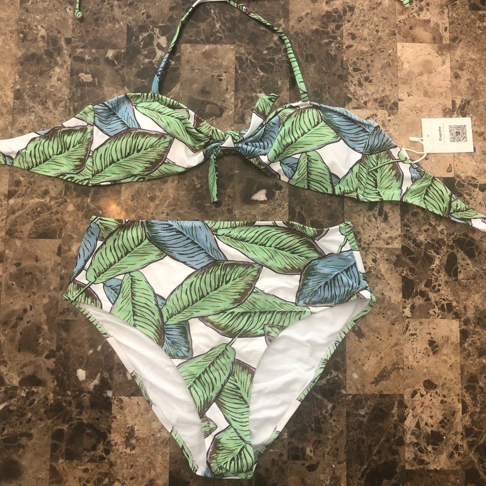 NWT Large Cupshe High Waisted Bikini